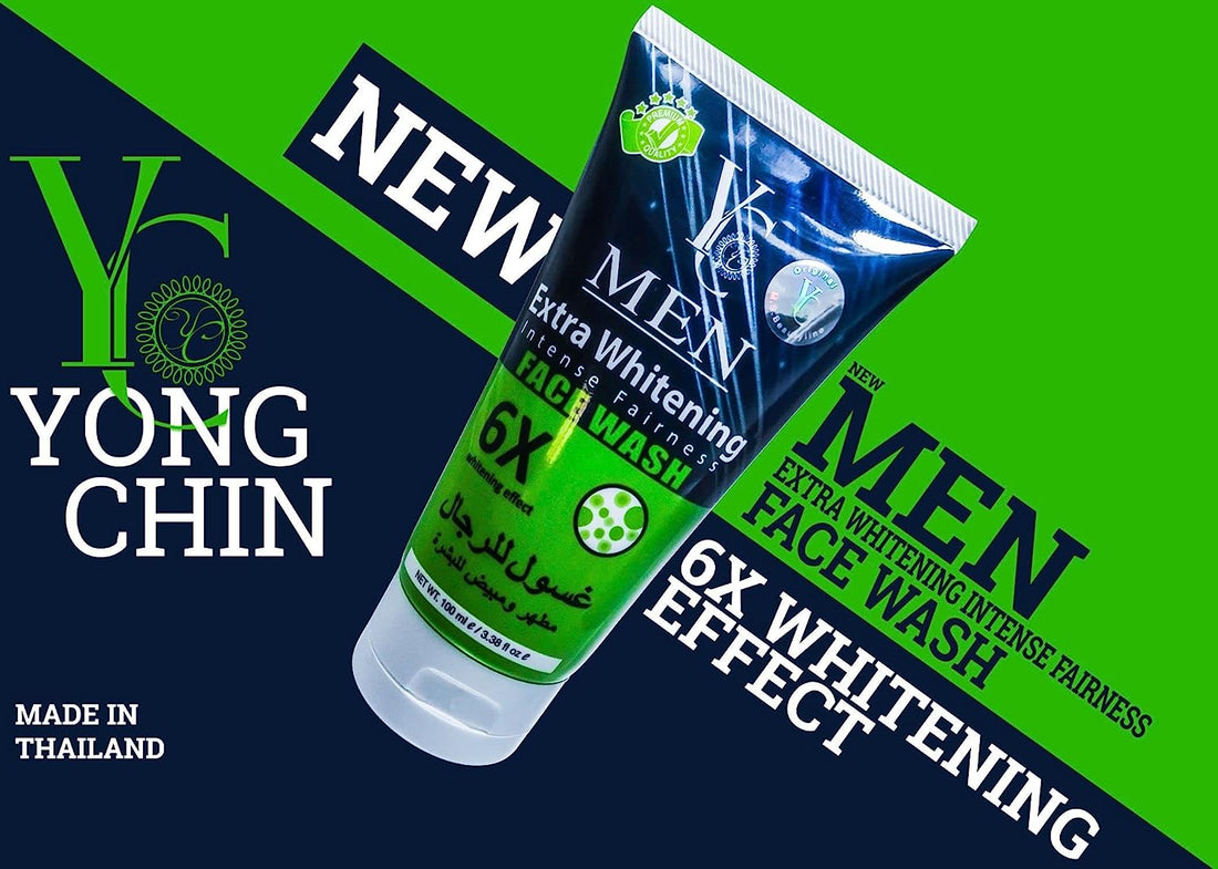 ✨ Men's Extra Whitening Face Wash – Power Clean for Radiant Skin! 💪🧼